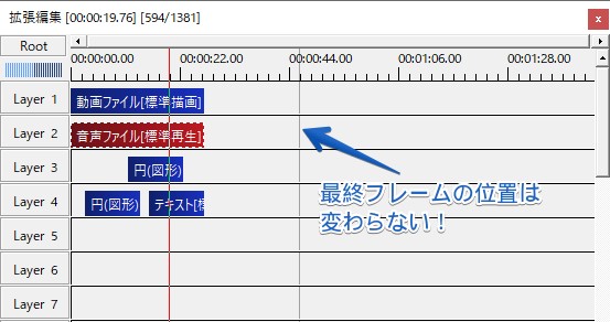 Aviutl 尺余りの解消方法 意図的に尺を伸ばす方法もセットで解説 Aketama Official Blog